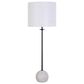 Classy Art Wholesalers Urban Sphere Concrete Buffet Lamp in Matte Black, , large