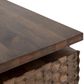 Four Hands Fallon Raffael Desk in Antique Brown and Gunmetal, , large