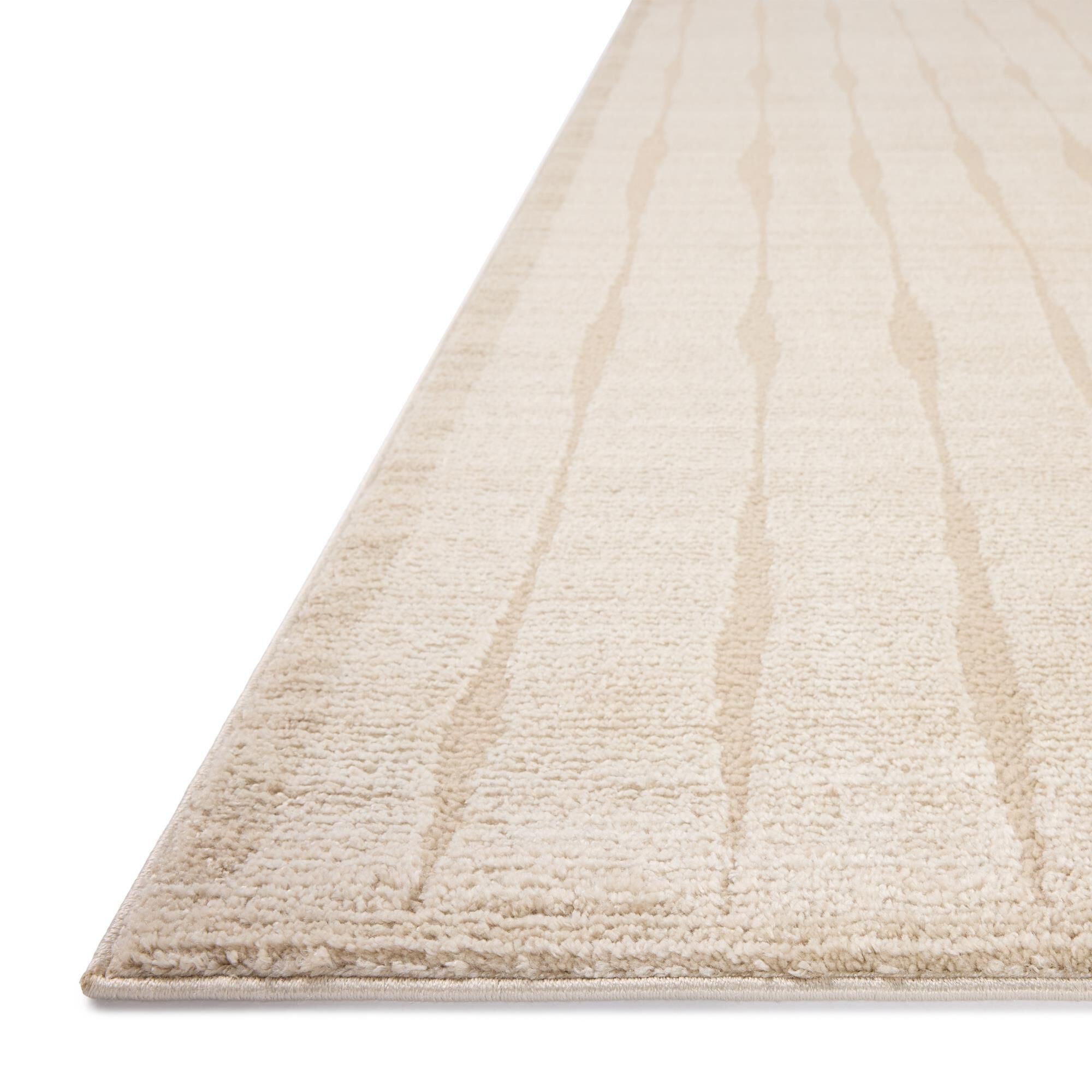 Chris Loves Julia x Loloi Calvin Ivory and Oatmeal 3'6