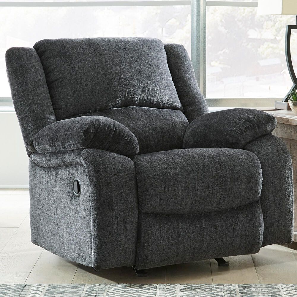 Signature Design by Ashley Draycoll Rocker Recliner in Slate, , large