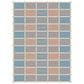 Balta Rugs Damaso Color Block 7"10" x 10" Blue Area Rug, , large