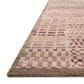 Loloi Nara Grey and Rose 11"6" x 15" Area Rug, , large