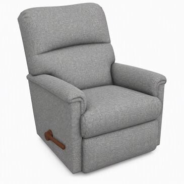 La-Z-Boy Collage Manual Rocker Recliner with Swivel Base in Persia Greystone, , large