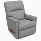 La-Z-Boy Collage Manual Rocker Recliner with Swivel Base in Persia Greystone, , large