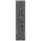 Surya Hightower 2"6" x 10" Charcoal and Light Gray Runner, , large