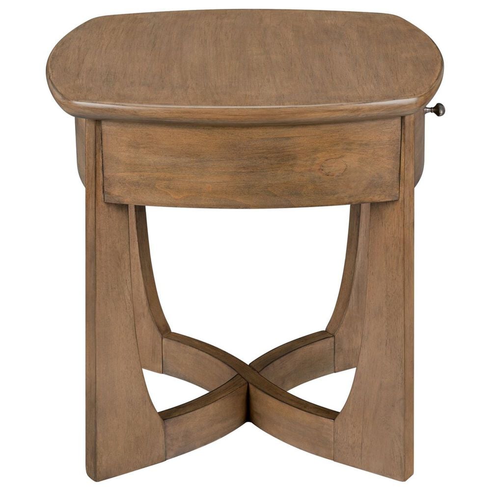 Belle Furnishings Bexley End Table in Tuscan Brown, , large