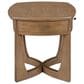 Belle Furnishings Bexley End Table in Tuscan Brown, , large