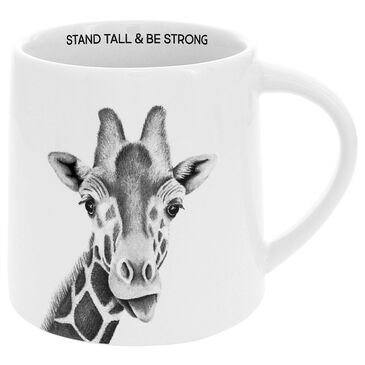 Pavilion Stand Tall 17 Oz Mug in Gray and White, , large