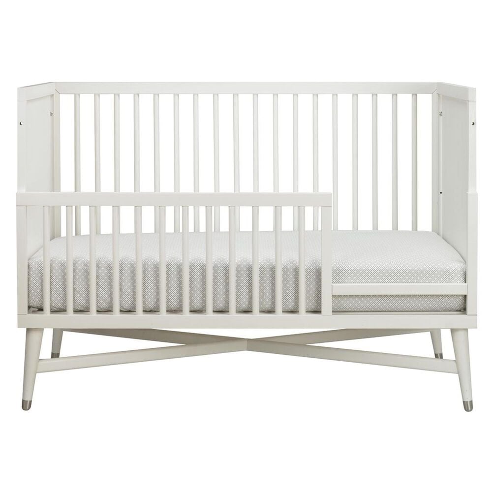 Eastern Shore 3 Piece Nursery Set with 3-In-1 Crib, Dresser, &amp; Toddler Rail, , large