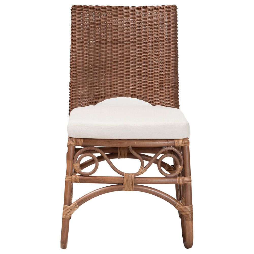 Baxton Studio Rivan Side Chair in Light Brown, , large