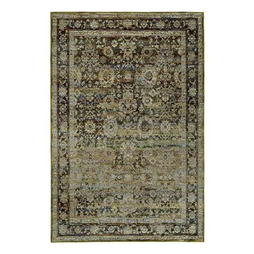 Oriental Weavers Andorra 7125C 7"10" x 10"10" Green Area Rug, , large