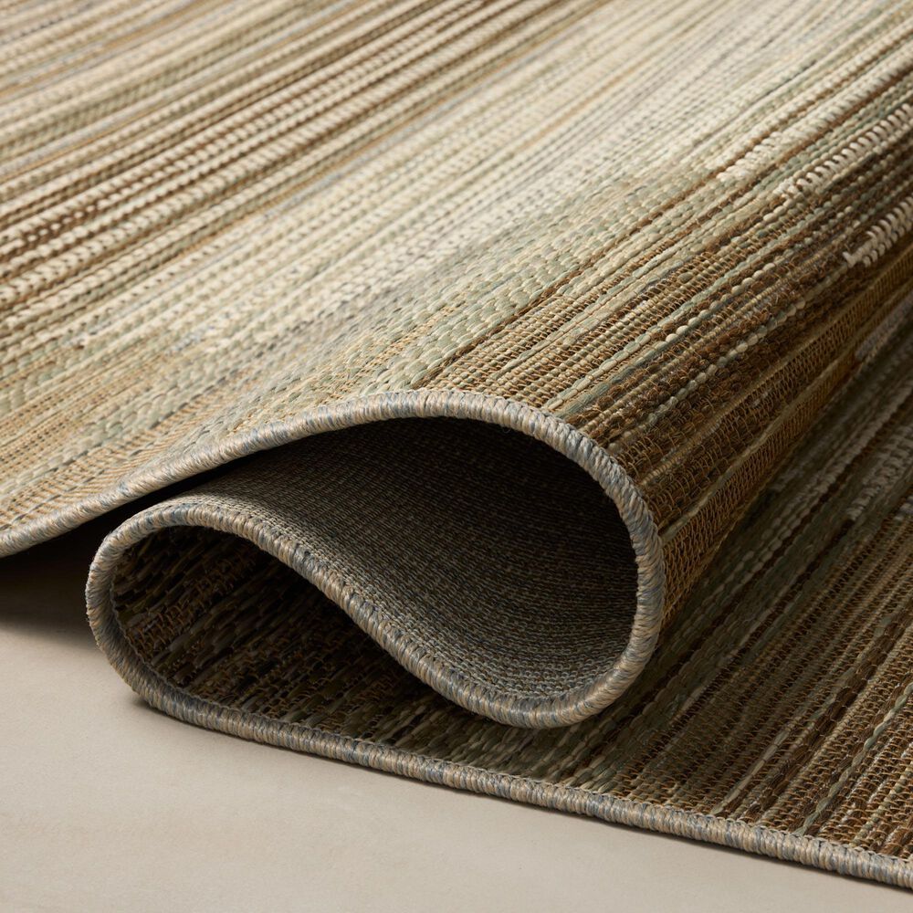 Loloi Saylor Earth and Natural 8'6" x 12' Indoor/Outdoor Area Rug, , large