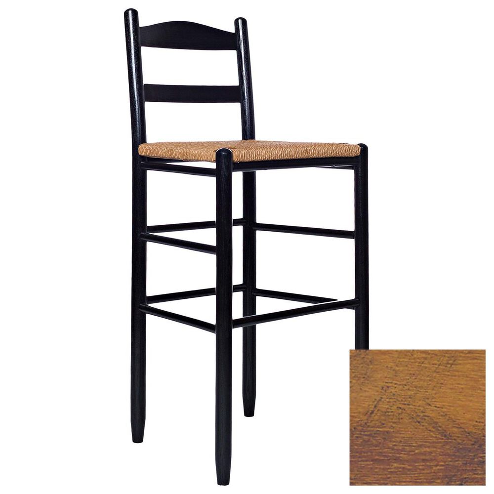 Lakeside Penrose Ladderback Barstool in Woodleaf Hickory, , large