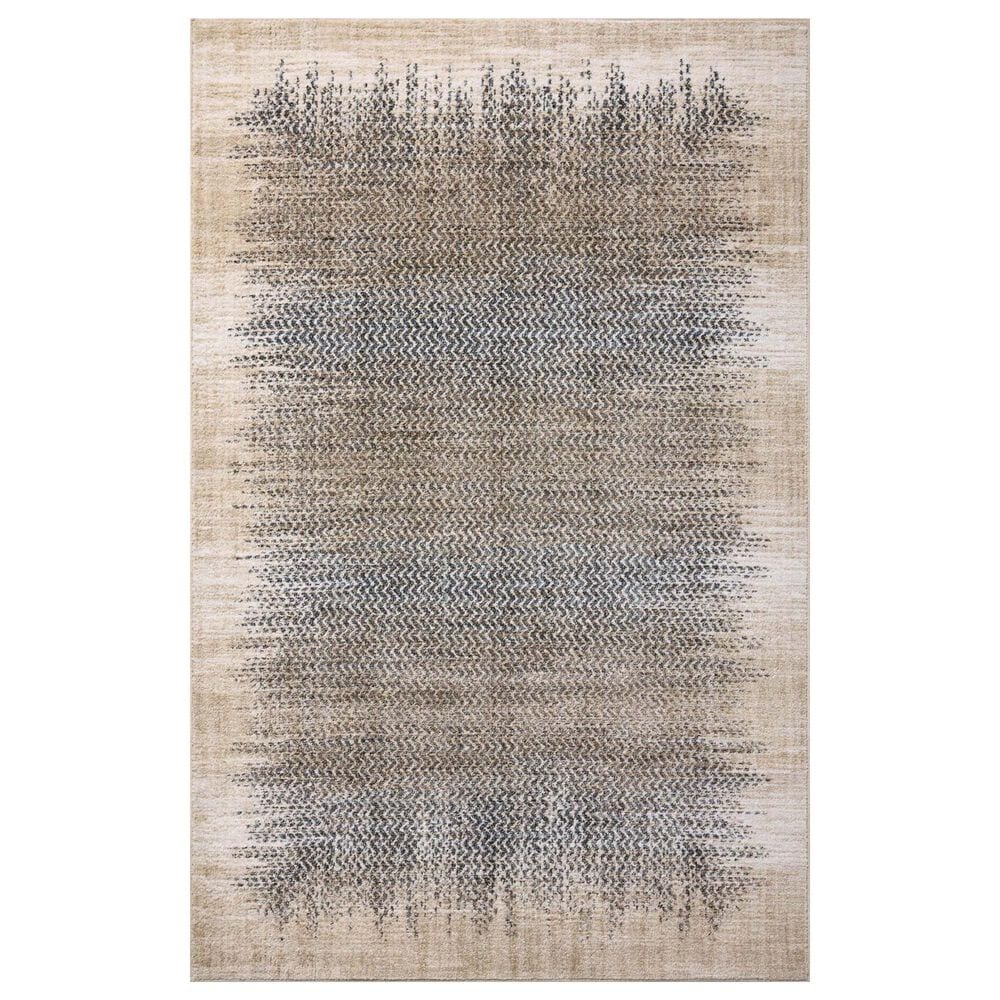 Loloi Wyatt 7"6" x 10" Stone and Beige Area Rug, , large