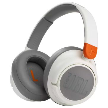 JBL Wireless Over Ear Noise Canceling Kids Headphones in White, , large