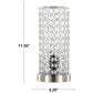 LumiSource Chandelier Uplight in Brushed Nickel and Chrome (Set of 2), , large