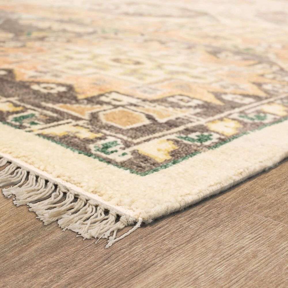 Karastan Paradigm RG144-4574 9&#39; x 12&#39; Delphine Grey Area Rug, , large
