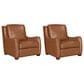 Parker House Channing Stationary Chair in Renaissance Cinnamon (Set of 2), , large