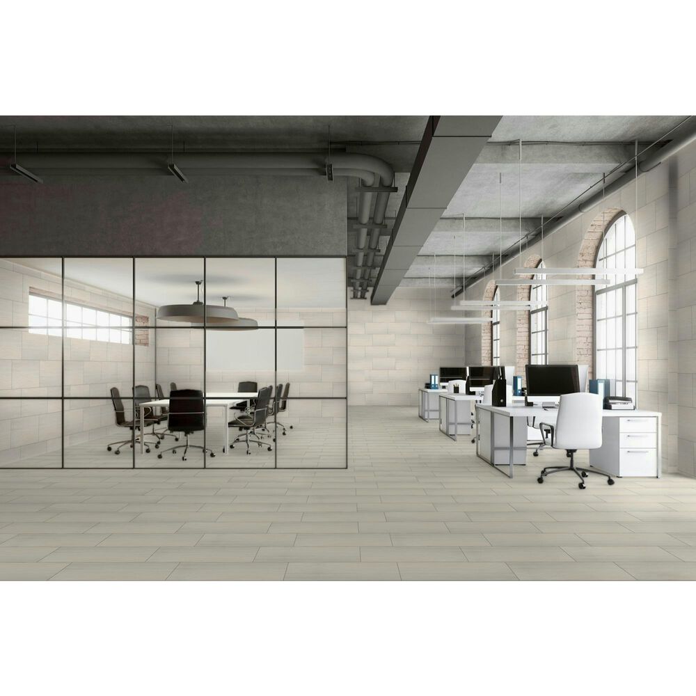 Emser Sabe Ivory 12&quot; x 23&quot; Porcelain Tile, , large