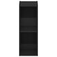 HOMLUX 2-Tier Open Bookcase with 8" Shelf in Blackwood, , large