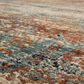 Karastan Marash Ankara 6"7" x 9"6" Rust Red, Blue and Beige Area Rug, , large