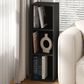 HOMLUX 3-Tier Bookcase Open Multipurpose Display Rack with Adjustable Shelves in Blackwood, , large