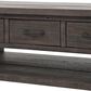 Waltham Madison County 3-Drawer Cocktail Table in Barnwood, , large