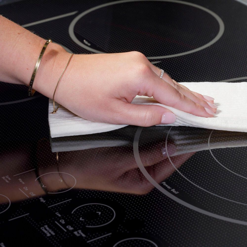 Cafe 2-Piece Kitchen Package with 30" Smart Built-In Convection Double Wall Oven and 36" Electric Cooktop in Stainless Steel, , large