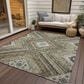 Dalyn Rug Company Portico PO5 Black 10" x 14" Area Rug, , large