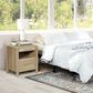 Valor Living Stonebrook 1-Drawer Nightstand with 2 USB Ports in Canyon Oak, , large