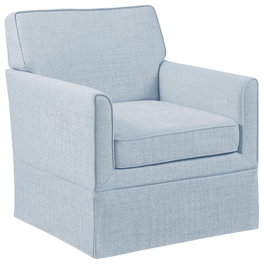Hearth and Haven Paula Slipcover Accent Armchair in Light Blue, , large