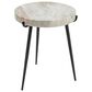 Slatehouse Maxwell Accent Table in Black and Light Gray, , large