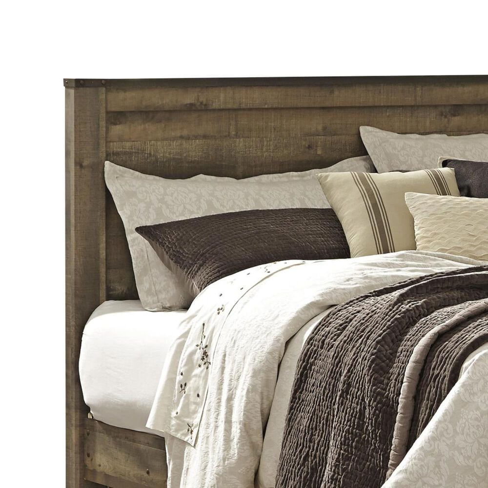 Ashley Trinell King Panel Bed in Brown, , large