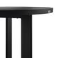 Blue River Grand Round Patio Dining Table in Black, , large