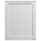 James Martin Bellshire 30" Rectangular Mirror in Bright White, , large