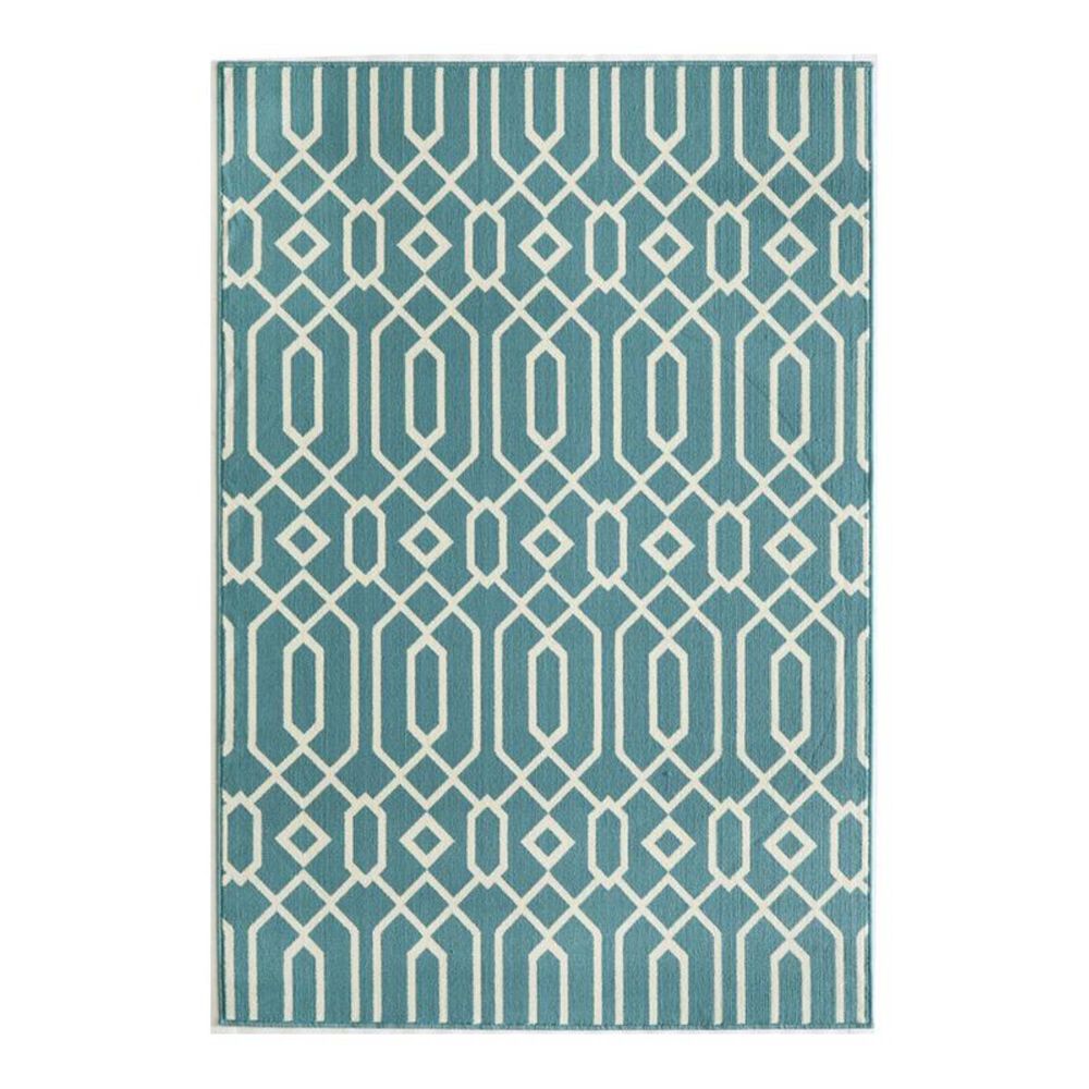Momeni Baja BAJ-3 6"7" x 9"6" Blue Area Rug, , large