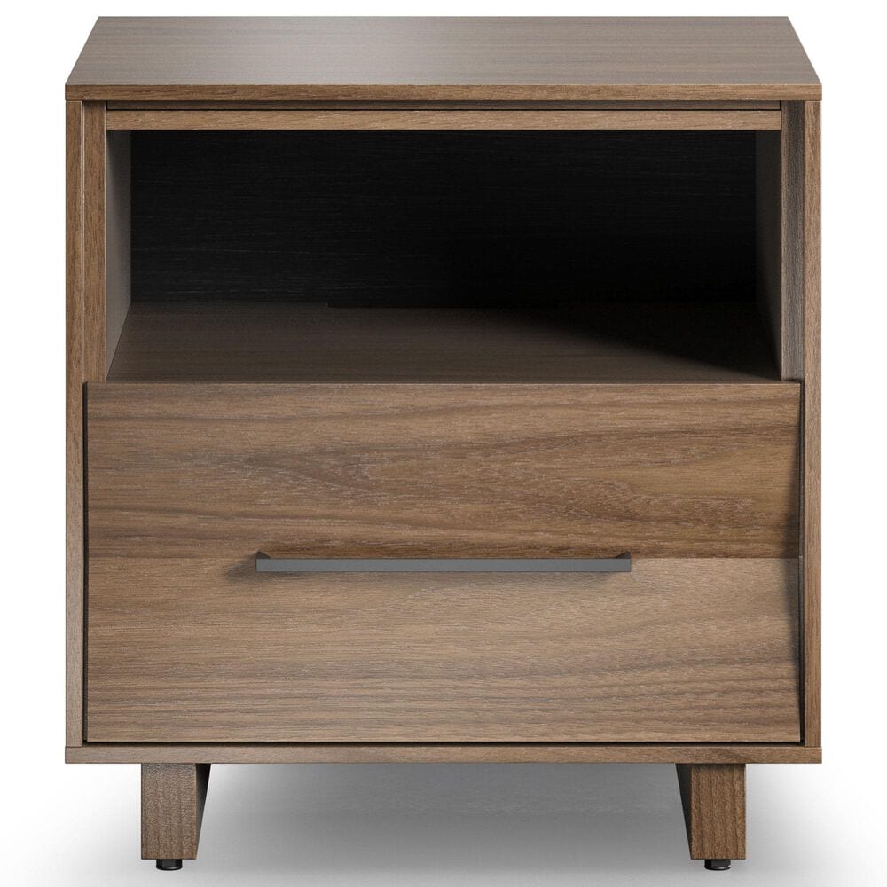 BDI Kava 20&quot; 1-Drawer Nightstand in Natural Walnut, , large