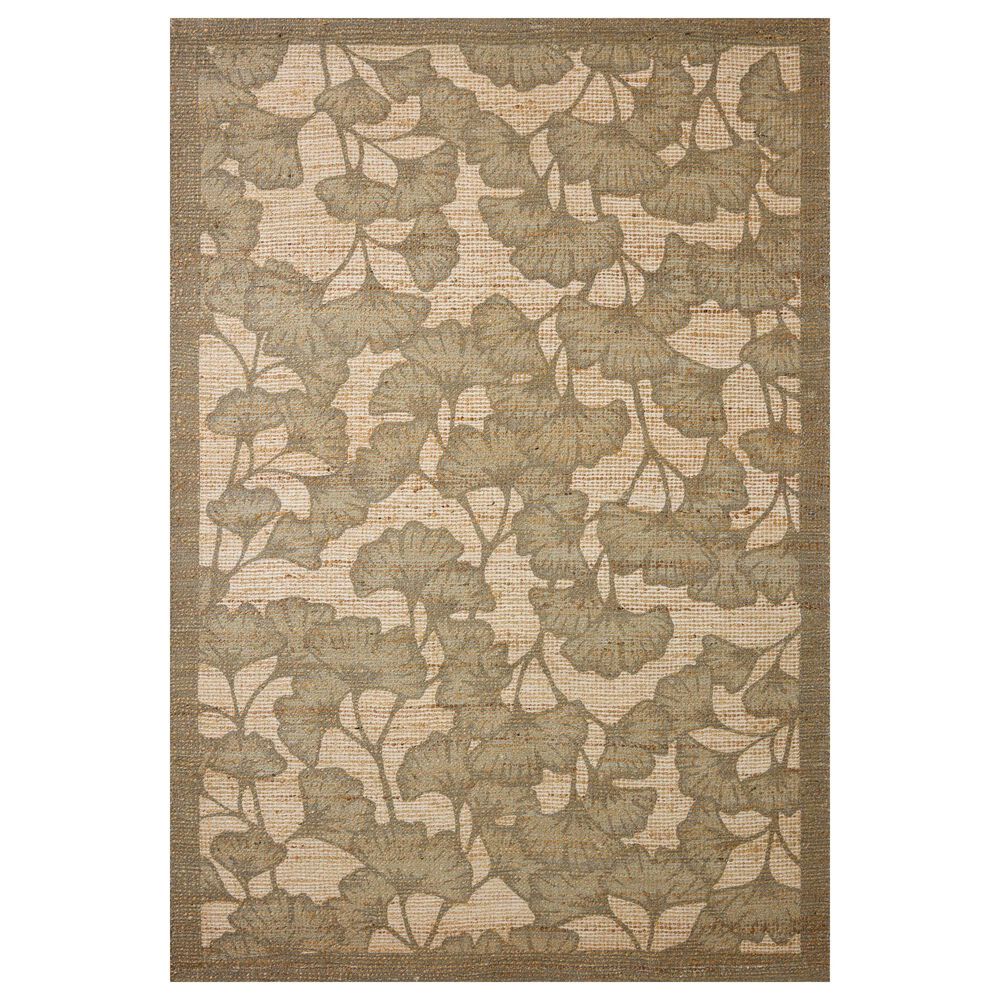 Chris Loves Julia x Loloi Rue Olive and Sage 9"3" x 13" Area Rug, , large