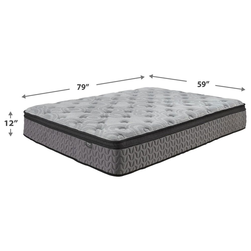 Ashley Augusta2 12&quot; Firm Euro Pillow Top Queen Mattress, , large