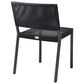 Ebel Outdoor Furniture Orleans Patio Side Chair in Coal and Smoke, , large