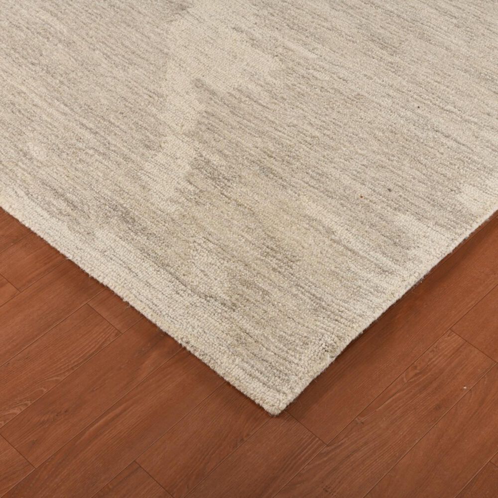 Amer Rugs Mexico Ivory and Beige 3'6" x 5'6" Area Rug, , large