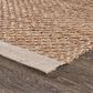 L&R Resources Natural Fiber 03386 Natural 5" x 7"9" Area Rug, , large