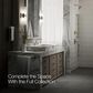 Kohler Parallel Widespread Bathroom Sink Faucet in Vibrant Brushed Nickel, , large