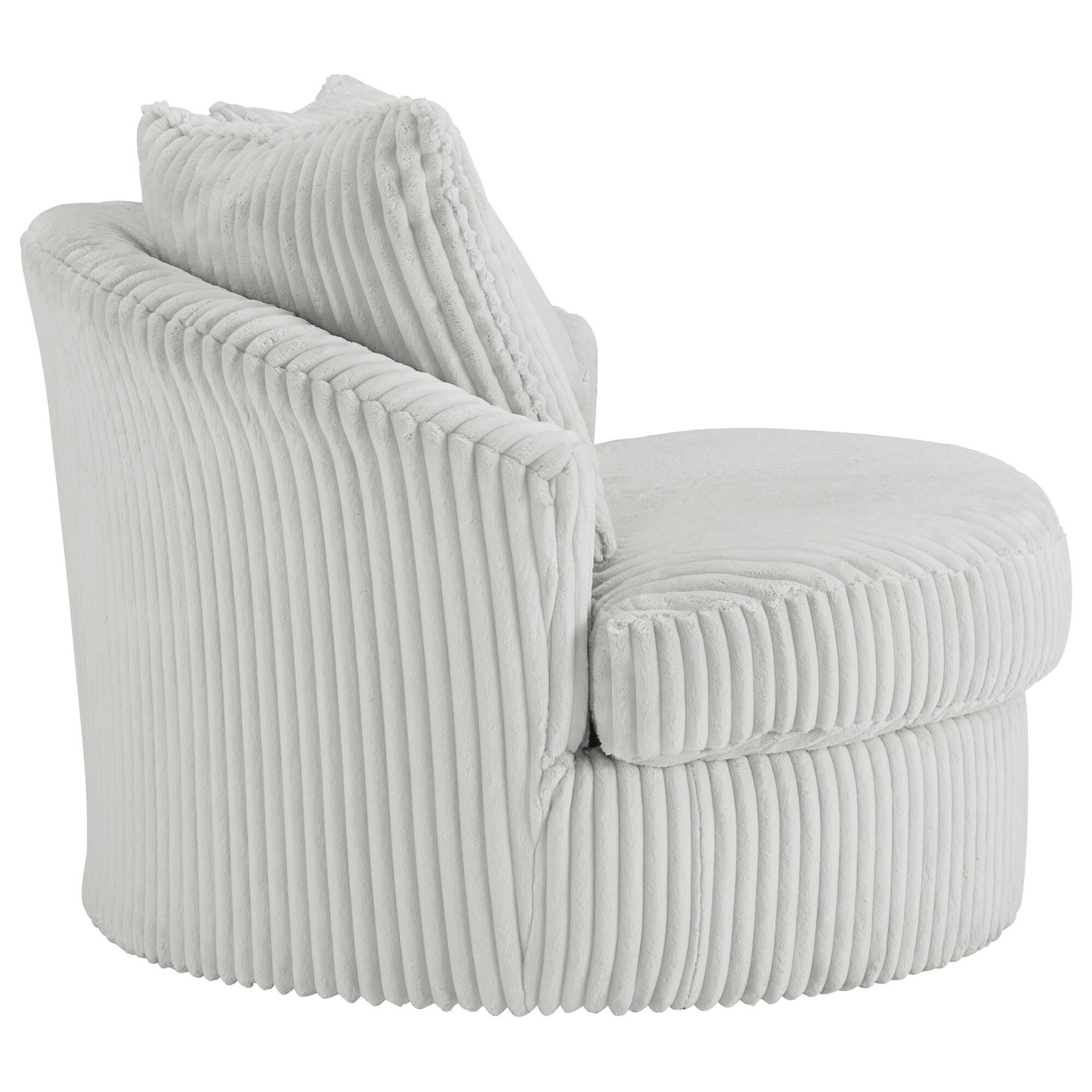 Ashley Gramwell Swivel Chair in Alloy