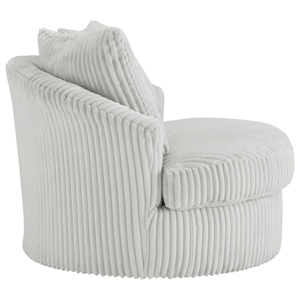 Ashley Gramwell Swivel Chair in Alloy, , large