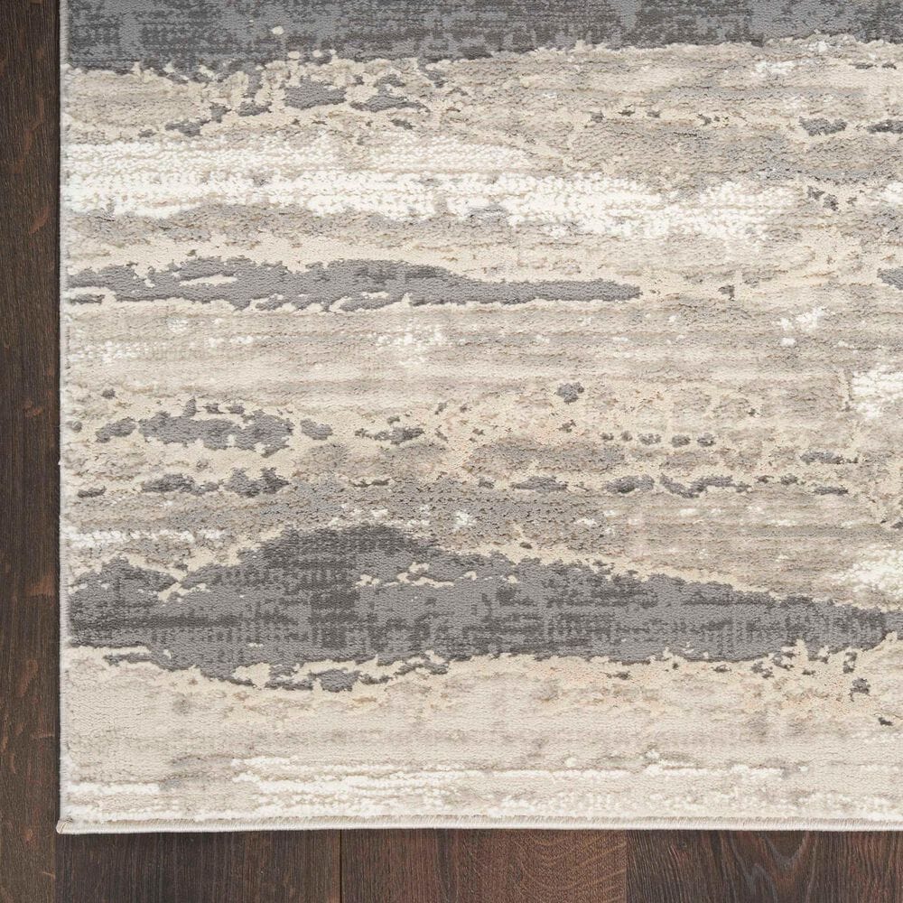 Nourison Sustainable Trends SUT03 2&#39;2&quot; x 7&#39;6&quot; Ivory and Multicolor Runner, , large