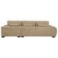 Pacific Landing Octavia 2-Piece Stationary Right Facing Sectional in Camel, , large