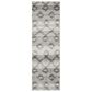 Safavieh Adirondack ADR106P-212 2"6" x 12" Silver/Charcoal Runner, , large