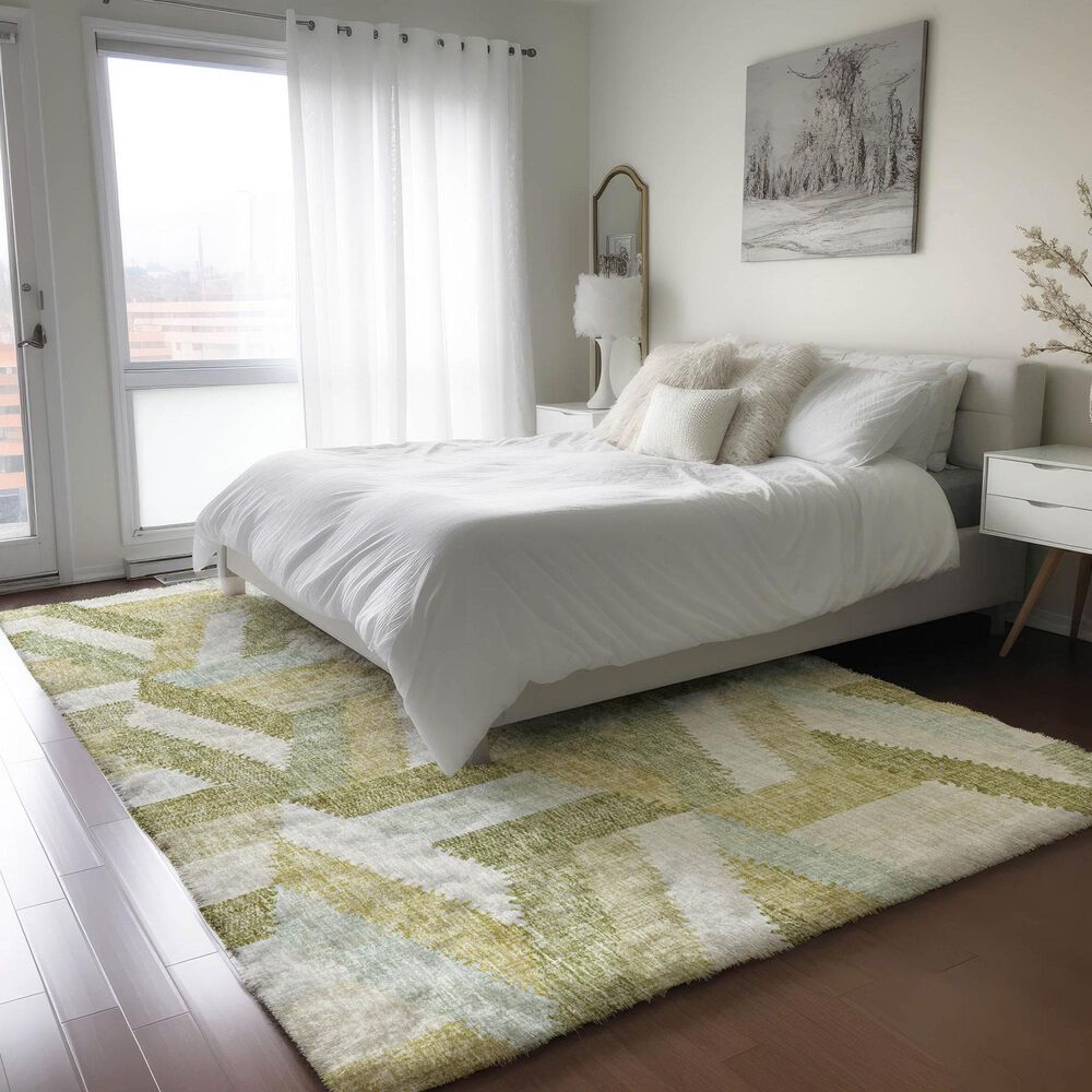 Dalyn Rug Company Lorenzo LN1 Aloe 3&#39; x 5&#39; Area Rug, , large