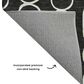 Dalyn Rug Company The Reserve TR6 Black 2"3" x 7"6" Indoor/Outdoor Runner, , large